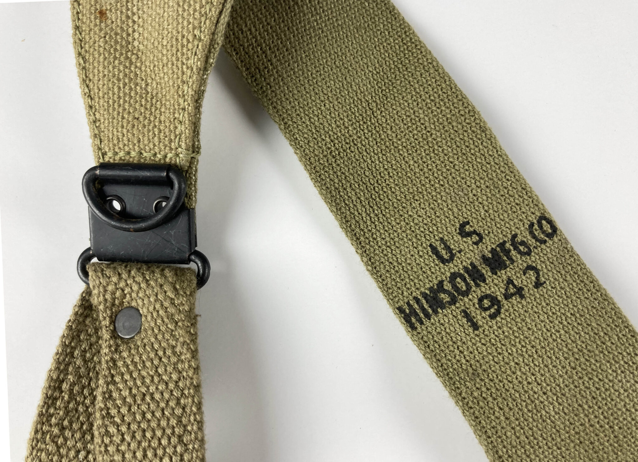 Mint U.S. M-1936 Combat Suspenders – (1942 Dated By Hinson)