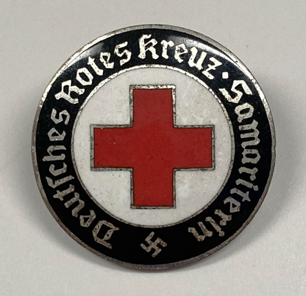 Deutsches Rotes Kreuz (german Red Cross) Samaritan Service Brooch