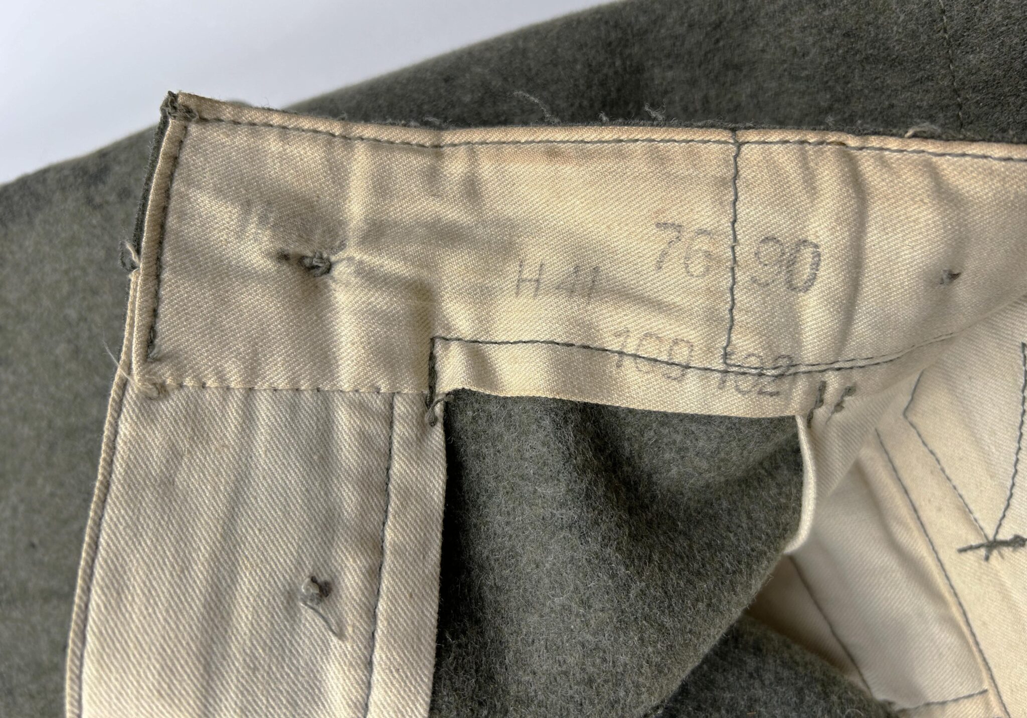 1941 Dated Heer/Waffen-SS M40 Straight Leg Combat Trousers