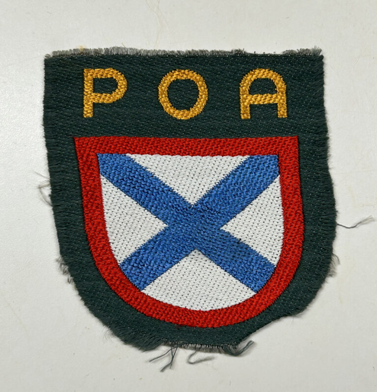 Russian POA Volunteer Sleeve Shield – (Uniform Removed)