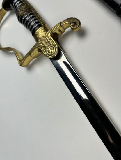 Early "Wrangel" Pattern #1693 Field Marshall Series Officers Sword - (Carl Eickhorn) - Image 8