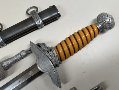 Complete 2nd Model Luftwaffe Dagger Set - (Robert Klass, Solingen) - Image 15