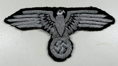 Waffen-SS Officer Bullion Sleeve Eagle - (Uniform Removed)