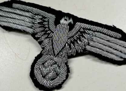 Waffen-SS Officer Bullion Sleeve Eagle - (Uniform Removed) - Image 2