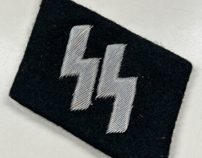 Waffen-SS Bullion Collar Tab for NCO - (Uniform Removed) - Image 3