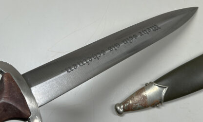 VERY RARE NPEA Chained Leader Dagger by (Karl Burgsmüller, Berlin) - Image 7