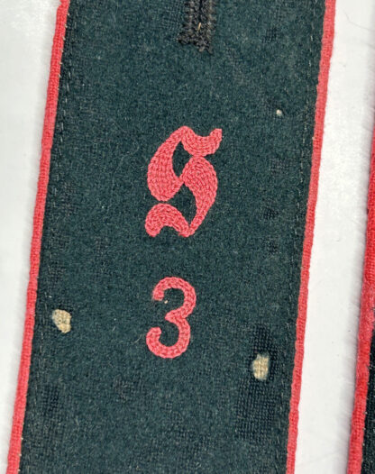 RARE Heer (Army) M36 Shoulderboard Set for (Panzer Schützen Regiment 3) - Image 5