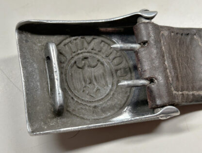 Early 1937 Dated Heer (Army) Belt Buckle - (Schmöle & Comp. Menden) - Image 6