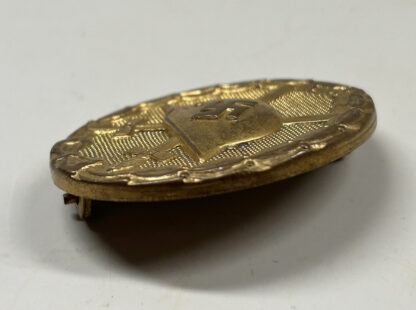 Early 1939 Wound Badge in Gold - (Hauptmünzamt Wien) - Image 3