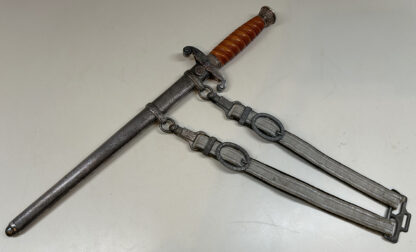 Early Model 1935 Heer (Army) Dagger Set - (Carl Eickhorn, Solingen) - Image 2