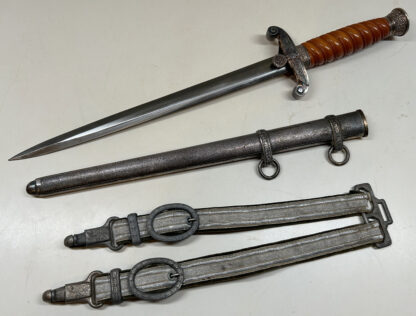 Early Model 1935 Heer (Army) Dagger Set - (Carl Eickhorn, Solingen)