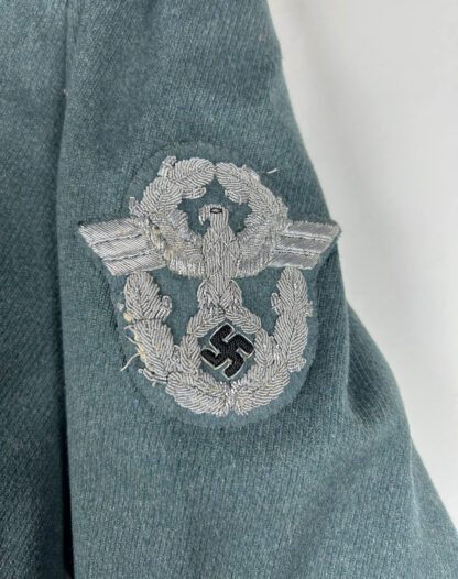 German Police ‘Schutzpolizei’ Officer Service Tunic for Obermeister - Image 10