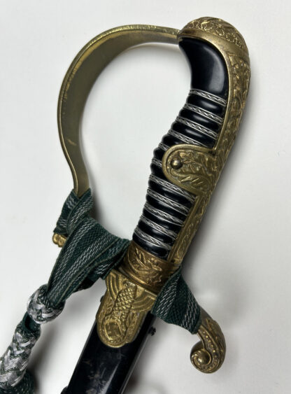 Early “Wrangel” Pattern #1693 Field Marshall Series Officers Sword – (Carl Eickhorn) w/ NCO Knot - Image 5