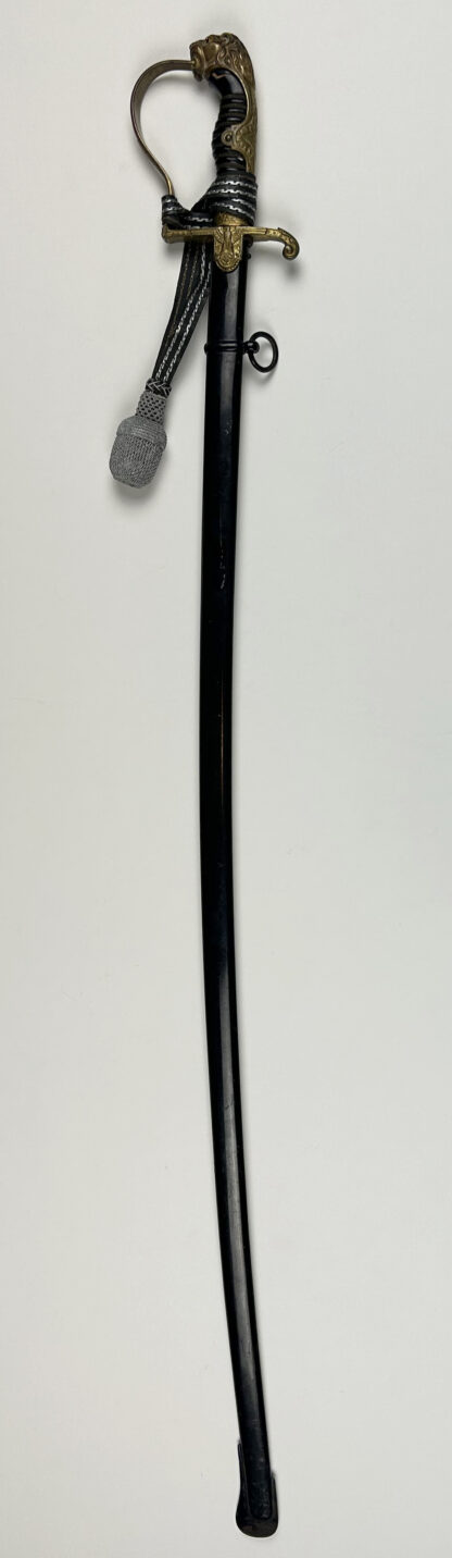 Third Reich Era "Lion Head" Officer Sword by (E. & F. Horster) w/ Officer Knot - Image 17