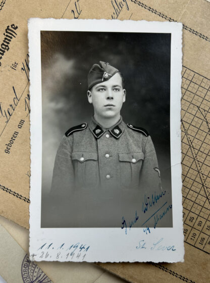 Incredible Grouping for Waffen-SS KIA Infantryman in 3rd SS Panzer Division "Totenkopf" - Image 28