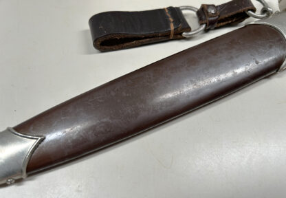 RARE Early SA Dagger - (F.W. Holler, Solingen) - Image 27