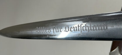 RARE Early SA Dagger - (F.W. Holler, Solingen) - Image 9