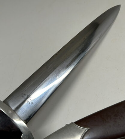 RARE Early SA Dagger - (F.W. Holler, Solingen) - Image 10