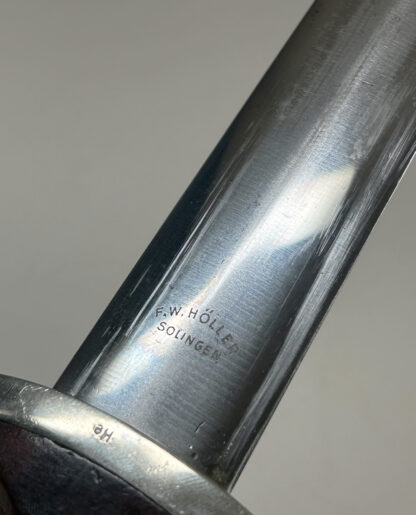 RARE Early SA Dagger - (F.W. Holler, Solingen) - Image 14