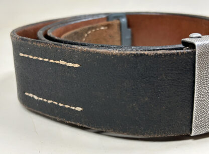 1937 Dated EM/NCO Belt Set w/ Buckle by (A.D. Baumeister) - Image 4