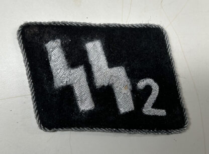 SS-VT Standarte 2 "Germania" Officer Collar Tab - (Uniform Removed)