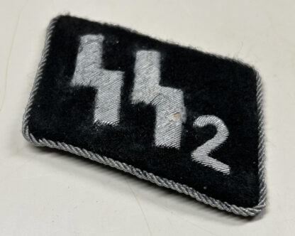 SS-VT Standarte 2 "Germania" Officer Collar Tab - (Uniform Removed) - Image 3