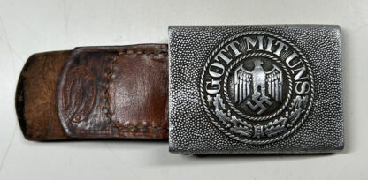 1936 Dated Heer (Army) EM/NCO Belt Buckle - (Julius Maurer, Oberstein)