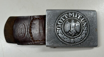 1939 Dated Heer (Army) EM/NCO Belt Buckle - (L. Gottlieb & Söhne)