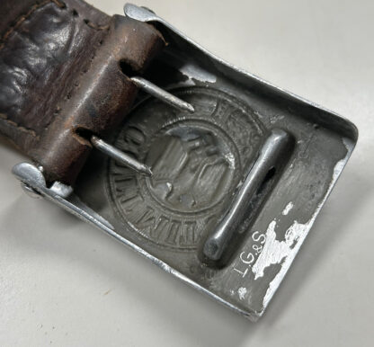 1939 Dated Heer (Army) EM/NCO Belt Buckle - (L. Gottlieb & Söhne) - Image 6