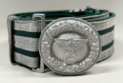 MINTY German Forestry Official Brocade Belt Set - Image 3