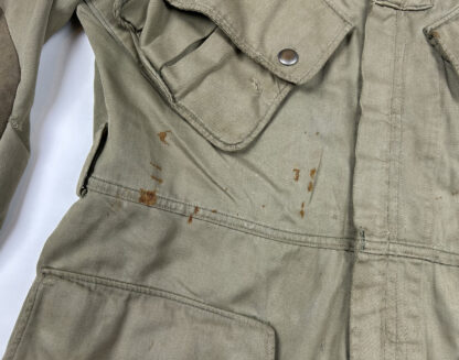 AMAZING U.S. "Rigger Modified" M42 Jump Jacket for 82nd Airborne - (Invasion Used) - Image 7