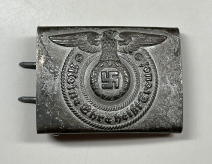 Waffen-SS EM/NCO Belt Buckle "RZM 36/42 SS" - (Overhoff& Cie)