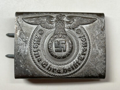 Waffen-SS EM/NCO Belt Buckle "RZM 36/42 SS" - (Overhoff& Cie) - Image 2