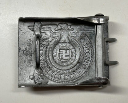 Waffen-SS EM/NCO Belt Buckle "RZM 36/42 SS" - (Overhoff& Cie) - Image 3