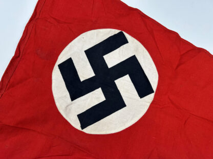 Large NSDAP Pennant w/ Original Rope Ties - Image 3