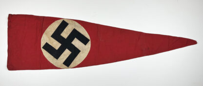 Large Early NSDAP Pennant w/ Veterans Name - Image 10