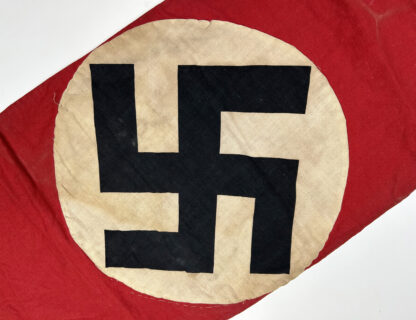 Large Early NSDAP Pennant w/ Veterans Name - Image 11