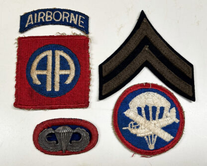 WWII Grouping for U.S. Army 505th Parachute Infantry Regiment, 82nd Airborne Division