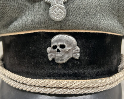 RARE Untouched Waffen-SS Officer Visor ‘Schirmmütze’ - (Double Marked Erel) - Image 4