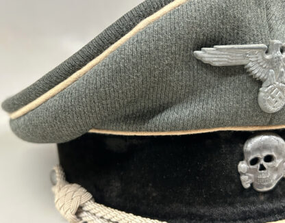 RARE Untouched Waffen-SS Officer Visor ‘Schirmmütze’ - (Double Marked Erel) - Image 6