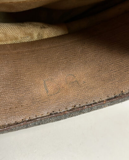 RARE Untouched Waffen-SS Officer Visor ‘Schirmmütze’ - (Double Marked Erel) - Image 24