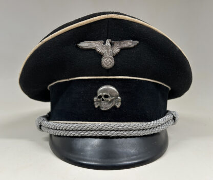 Textbook Allgemeine-SS Officer Visor Cap - (‘RZM Tuchmütze’ 1938)
