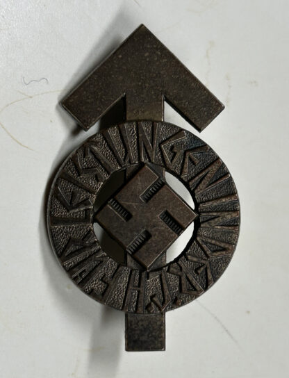 Hitler Youth Proficiency Badge in Bronze – RZM M1/35 (Wächtler & Lange, Mittweida)