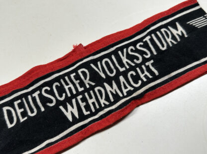 'Deutscher Volkssturm Wehrmacht' Armband - Image 2