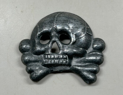 1st Pattern Allgemeine-SS/Tradition Visor Cap "Totenkopf" Skull - Image 4