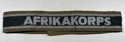 2nd Pattern "Afrikakorps" Cufftitle - (Unissued)