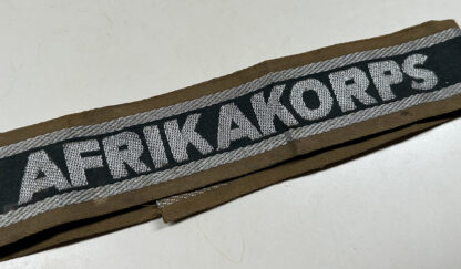 2nd Pattern "Afrikakorps" Cufftitle - (Unissued) - Image 3