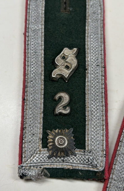 Early Set of M36 Panzer Schutzen Regiment '6' NCO Shoulder Boards - Image 3