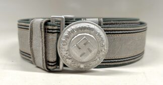 MINT Waffen-SS Police (Polizei) Brocade Belt Set