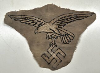 Early Luftwaffe 'Chain-Stitched' Eagle for Pennant/Flag